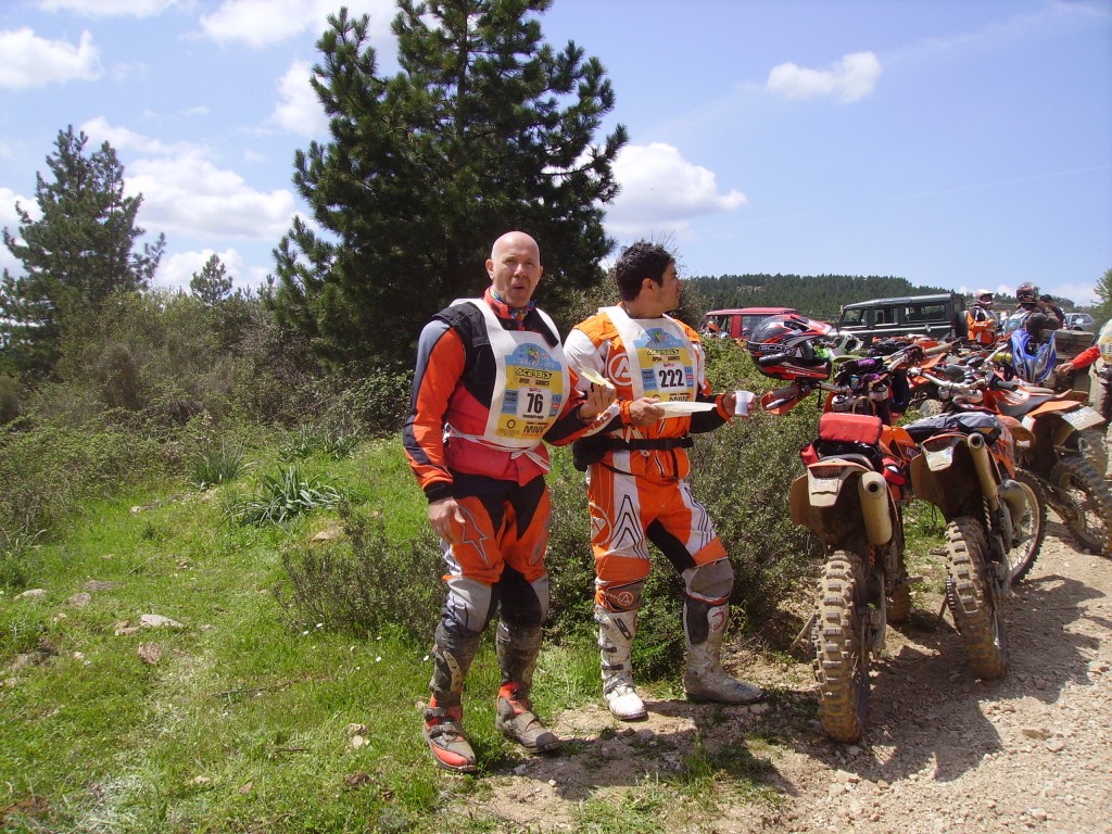 Mario e Francesco,cavalcata del sole 2009